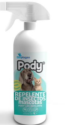 Spray Repelente Insectos para Mascotas 1l